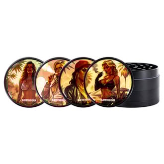 Collection de Grinder en métal Bad Bitches (TRIBE) - 4 parties Ø63mm