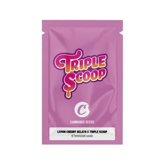 Lemon Cherry Gelato x Triple Scoop (Cookies) féminisée