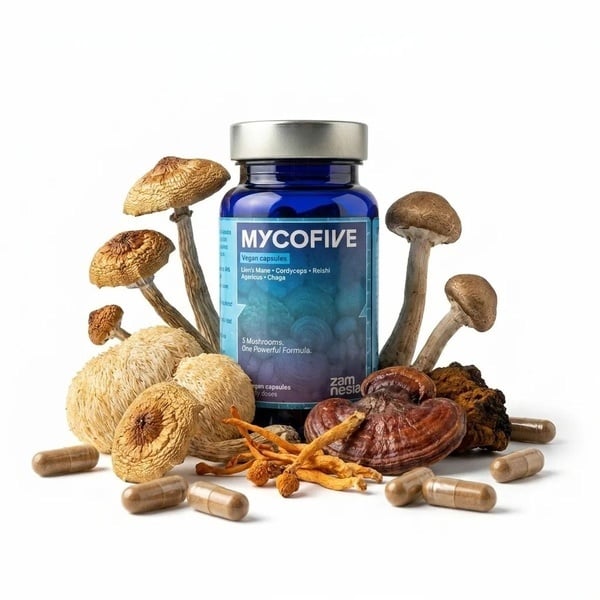 MycoFive Gélules de Champignons (Zamnesia)