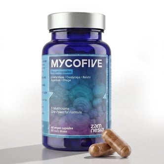 MycoFive G&eacute;lules de Champignons (Zamnesia)