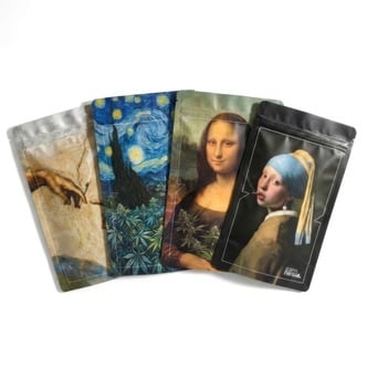 Sachet de Stockage High Art Z-Lock (Extra Large) (Zamnesia)