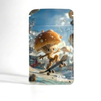 Sachet de Stockage Z-Lock Shroomies (Petit Format)