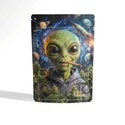 Sachet de Rangement Zip Cosmic Flower Power (Grand Format)