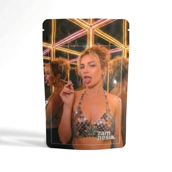 Sac de Rangement Refermable Z-Lock Stoner Girl (Taille Moyenne)