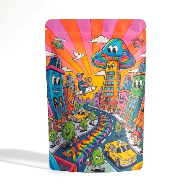 Sachet de Rangement Z-Lock Trippy Toons (Extra Large)