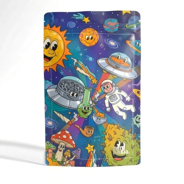 Sachet de Rangement Z-Lock Trippy Toons (Extra Large)