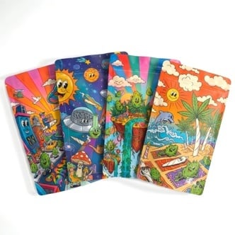 Sachet de Rangement Z-Lock Trippy Toons (Extra Large)