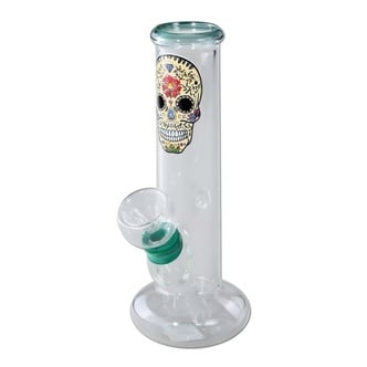 Skull Mini Bang en Verre (Near Dark)