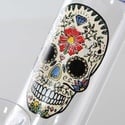 Skull Mini Bang en Verre (Near Dark)