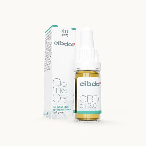 Huile de CBD 2.0 40% (Cibdol)