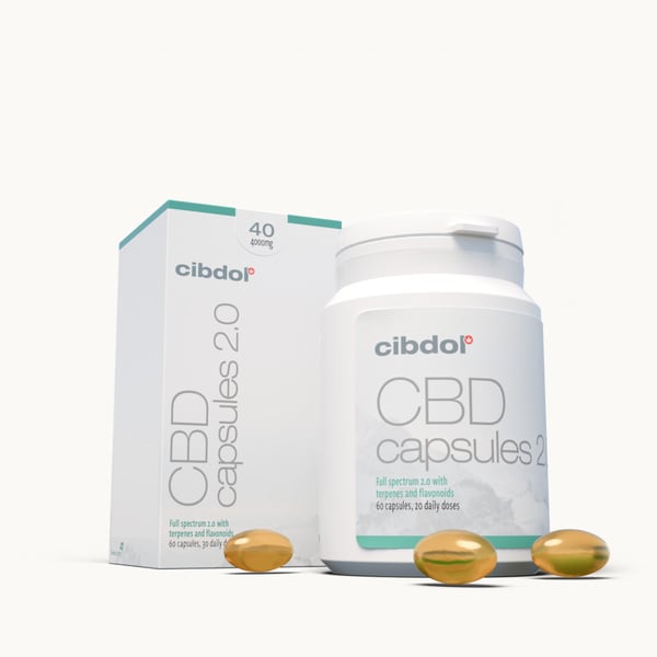CBD Softgels 40% 4000mg (Cibdol)
