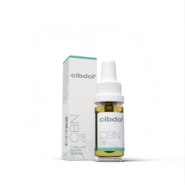 Huile de CBN 5% & CBD 2,5% (Cibdol)