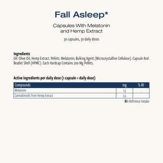 Fall Asleep Capsules (Cibdol)