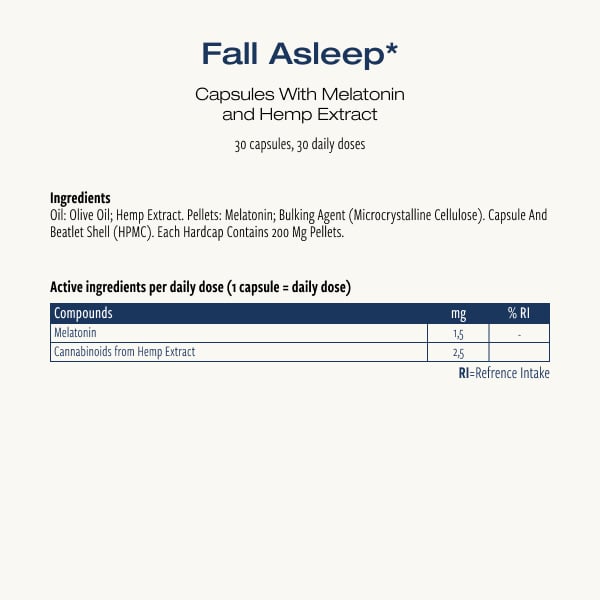 Fall Asleep Capsules (Cibdol)