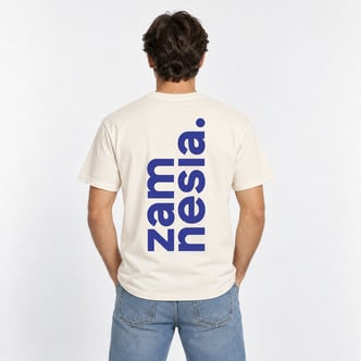 T-shirt off white - logo Zamnesia