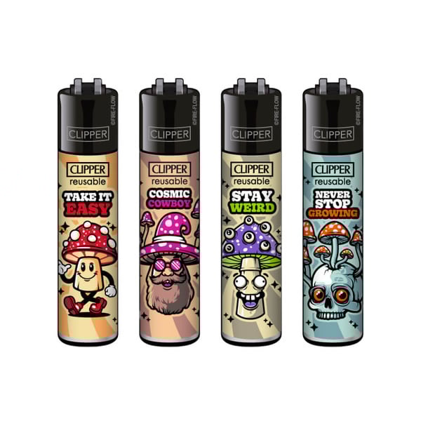 Briquet Clipper Shrooms
