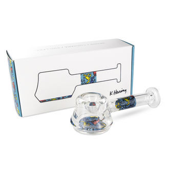 Pipe Cuillère en Verre (K. Haring)