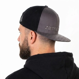 Casquette Gris Snapback Zamnesia