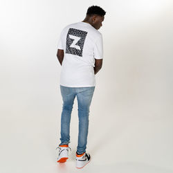 T-Shirt Icon Graphic Zamnesia | Blanc