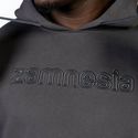 Sweat à capuche brodé Zamnesia | Gris