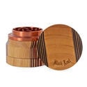 Grinder Aluminium/Bois (Black Leaf)