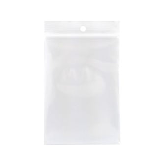 Pochettes plastique à zip (100 pcs)
