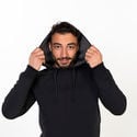 Sweat à capuche en relief Zamnesia | Noir