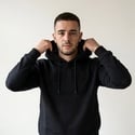Sweat à capuche en relief Zamnesia | Noir