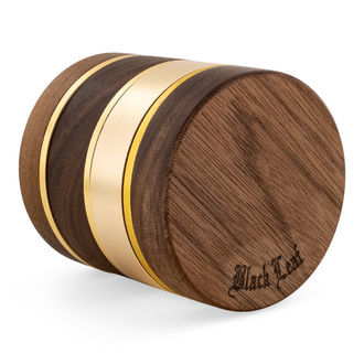 Grinder En Bois Et Aluminium Or (Black Leaf)