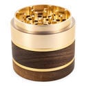 Grinder En Bois Et Aluminium Or (Black Leaf)