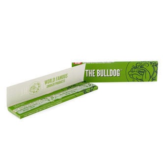 Rolling Papers The Bulldog Green Hemp King Size Slim