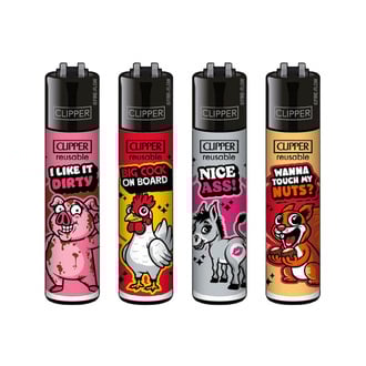 Briquet Clipper Sexy Animals
