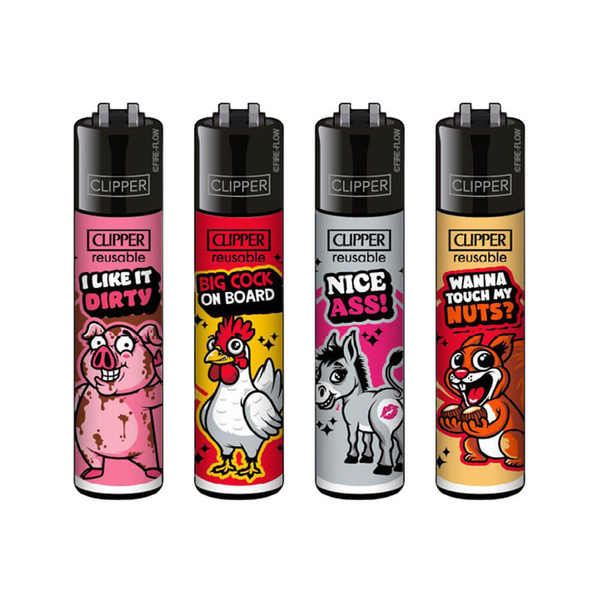Briquet Clipper Sexy Animals