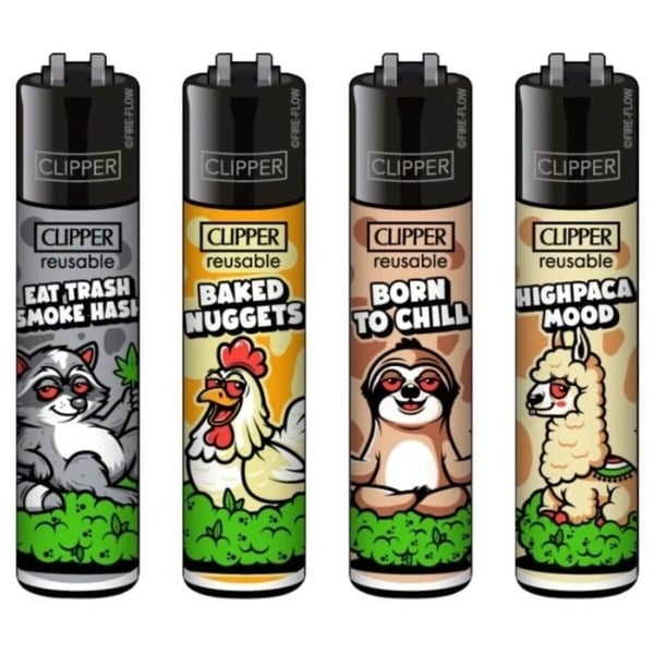 Briquet Stoned Animals (Clipper)