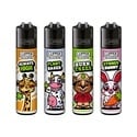 Briquet Clipper Stoned Animals