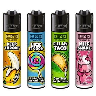 Briquet Porn Slogan (Clipper)