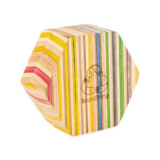 Grinder Hexagonal en Skateboard Recyclé (Boardthing)