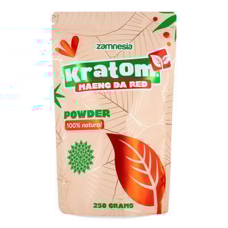 Poudre de kratom - Maeng Da rouge (Zamnesia)