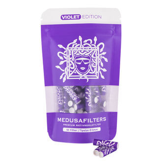 Filtres à charbon actif Violet (Medusafilters)