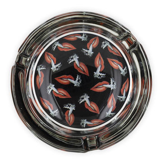 Cendrier en verre Hotlips