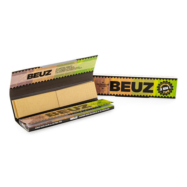 Feuilles à rouler RAW King Size Slim et Filtre carton - Magasin e-shop