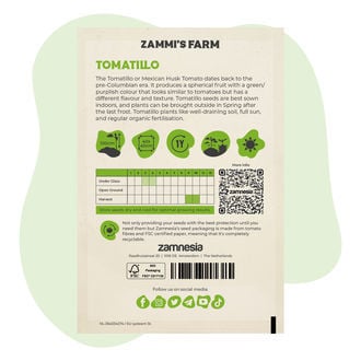 Graines de Tomatillo (Physalis ixocarpa)