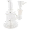 Bubbler Percolator en verre (Black Leaf)