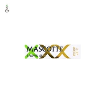 Feuilles à rouler slim size marrons AG x Mascotte