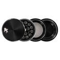 Mini Grinder Aluminium (Black Leaf)