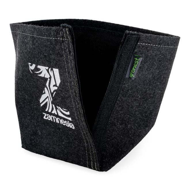 Pot de rempotage en tissu géotextile Zamnesia Zamnesia