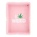 Cendrier en Céramique ''I Love Weed''