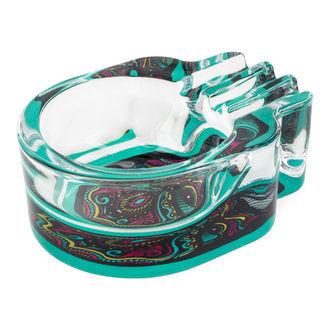 Cendrier en Verre Skull