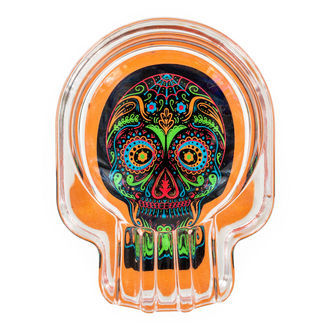 Cendrier en Verre Skull