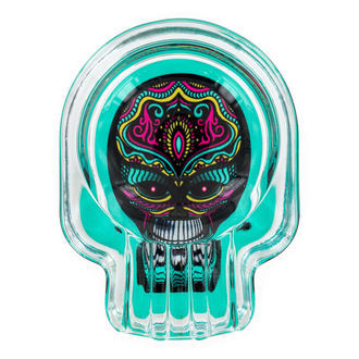 Cendrier en Verre Skull